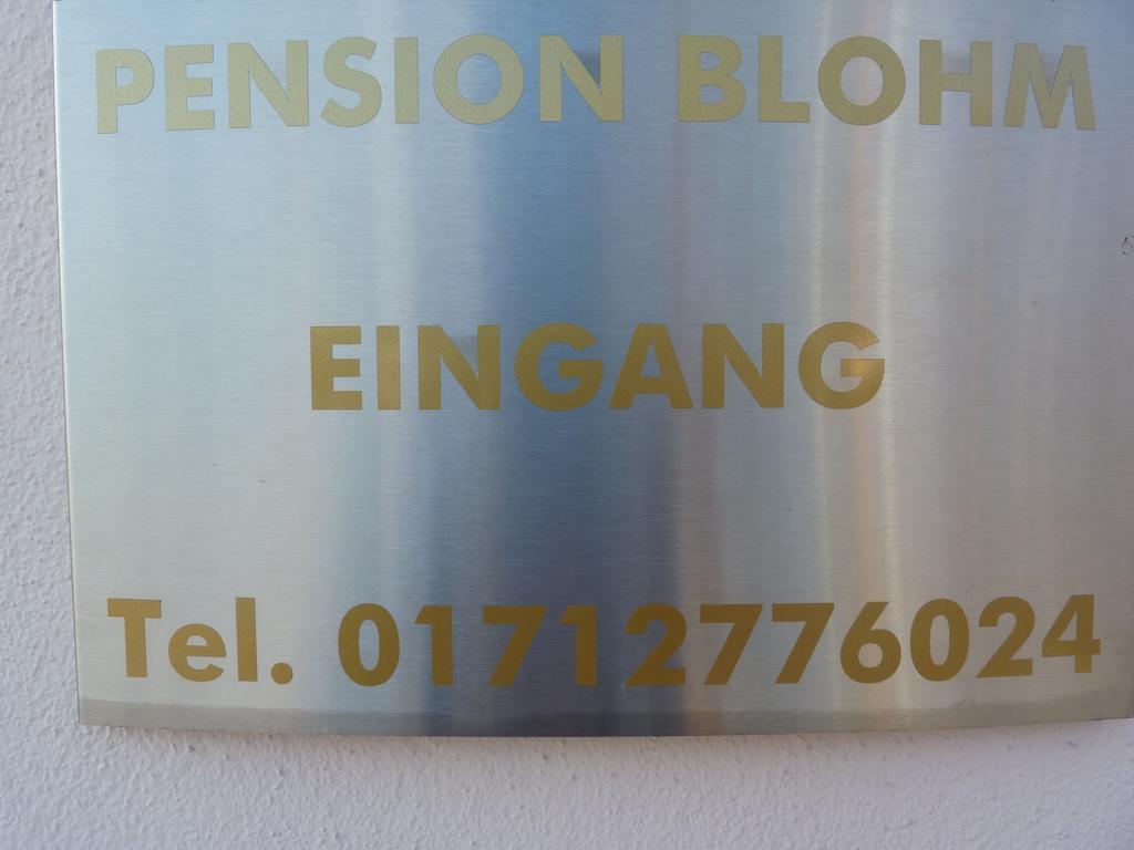 Cafe Und Pension Blohm 그라이프스발트 외부 사진
